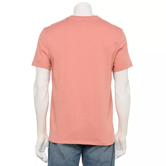 Men's Sonoma Goods For Life® Adaptive Essential Short Sleeve Henley T-Shirt 4 Men's Sonoma Goods For Life® Adaptive Essential Short Sleeve Henley T-Shirt - Image 2