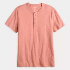 Men's Sonoma Goods For Life® Adaptive Essential Short Sleeve Henley T-Shirt 16 Men's Sonoma Goods For Life® Adaptive Essential Short Sleeve Henley T-Shirt -Sonoma Goods For Life Shop 7309297 ALT2