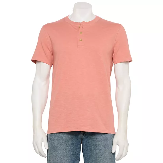 Men's Sonoma Goods For Life® Adaptive Essential Short Sleeve Henley T-Shirt 13 Men's Sonoma Goods For Life® Adaptive Essential Short Sleeve Henley T-Shirt - Image 11