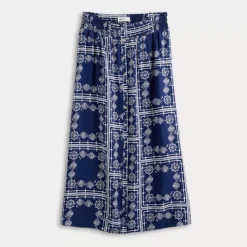 Women's Sonoma Goods For Life® Button-Front Midi Skirt -Sonoma Goods For Life Shop 7313836 ALT4