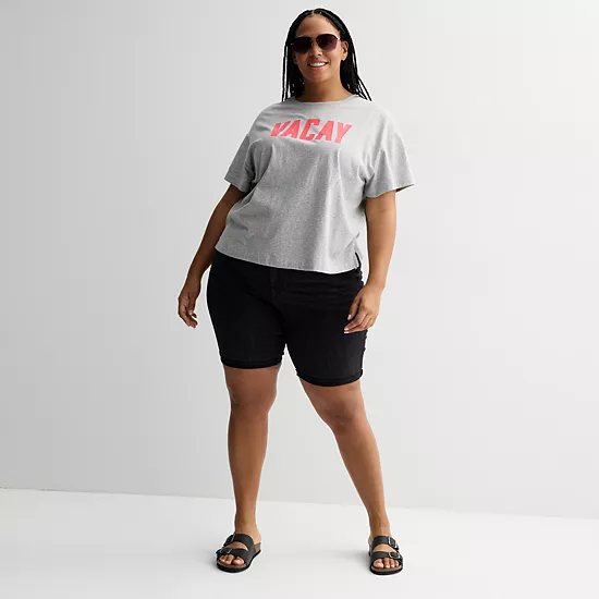 Plus Size Sonoma Goods For Life® Boxy Tee 6 Plus Size Sonoma Goods For Life® Boxy Tee - Image 4