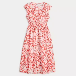 Petite Sonoma Goods For Life® Smock Button Midi Dress -Sonoma Goods For Life Shop 7381264 ALT4