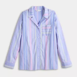 Women's Sonoma Goods For Life® Sleep Notch Boy Friend Sleep Shirt 13 Women's Sonoma Goods For Life® Sleep Notch Boy Friend Sleep Shirt -Sonoma Goods For Life Shop 7400542 ALT2