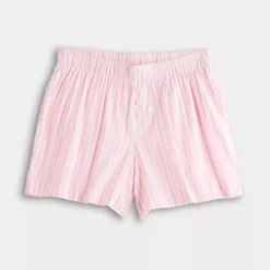 Women's Sonoma Goods For Life® Woven Sleep Shorts -Sonoma Goods For Life Shop 7400543 ALT4