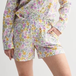 Women's Sonoma Goods For Life® Woven Sleep Shorts -Sonoma Goods For Life Shop 7400543 White Floral