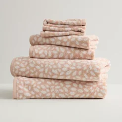 Sonoma Goods For Life® 6-Piece Ultimate Hygro Towel Set 26 Sonoma Goods For Life® 6-Piece Ultimate Hygro Towel Set -Sonoma Goods For Life Shop 7437717 Blush Abstract