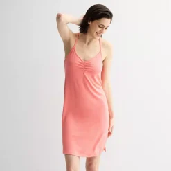 Women's Sonoma Goods For Life® Crinkled Rib Sleep Chemise 16 Women's Sonoma Goods For Life® Crinkled Rib Sleep Chemise -Sonoma Goods For Life Shop 7440720 Shell Pink