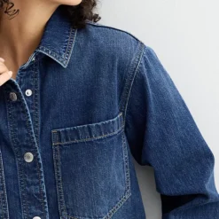 Women's Sonoma Goods For Life® Cropped Shacket -Sonoma Goods For Life Shop 7451669 ALT2