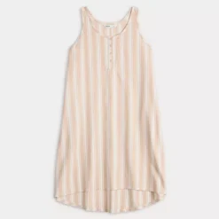 Women's Sonoma Goods For Life® Linen Like Woven Sleep Chemise -Sonoma Goods For Life Shop 7487382 ALT2