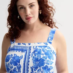 Plus Size Sonoma Goods For Life® Pintuck Tank Maxi Dress -Sonoma Goods For Life Shop 7501510 ALT2