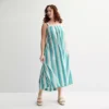 Plus Size Sonoma Goods For Life® Pintuck Tank Maxi Dress
