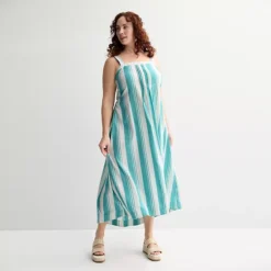 Plus Size Sonoma Goods For Life® Pintuck Tank Maxi Dress