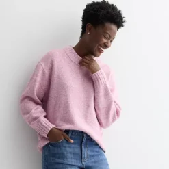 Women's Sonoma Goods For Life® Cozy Crew Neck Pullover -Sonoma Goods For Life Shop 7507473 Sonoma Mauve