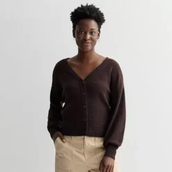 Women's Sonoma Goods For Life® Lightweight Cardigan -Sonoma Goods For Life Shop 7507688 Laney Plum