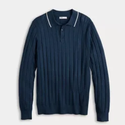 Men's Sonoma Goods For Life® Long Sleeve Sweater Polo 16 Men's Sonoma Goods For Life® Long Sleeve Sweater Polo -Sonoma Goods For Life Shop 7526124 ALT4