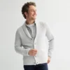 Men's Sonoma Goods For Life® Shawl Cardigan Sweater -Sonoma Goods For Life Shop 7526414 Light Grey