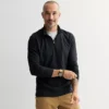 Sonoma Goods For Life® Essential Pique Quarter Zip Pullover -Sonoma Goods For Life Shop 7551430 Black