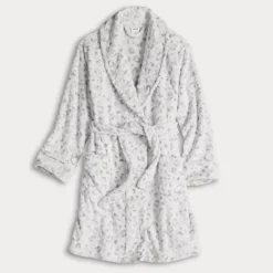 Women's Sonoma Goods For Life® Short Plush Wrap Robe 18 Women's Sonoma Goods For Life® Short Plush Wrap Robe -Sonoma Goods For Life Shop 7570904 ALT4