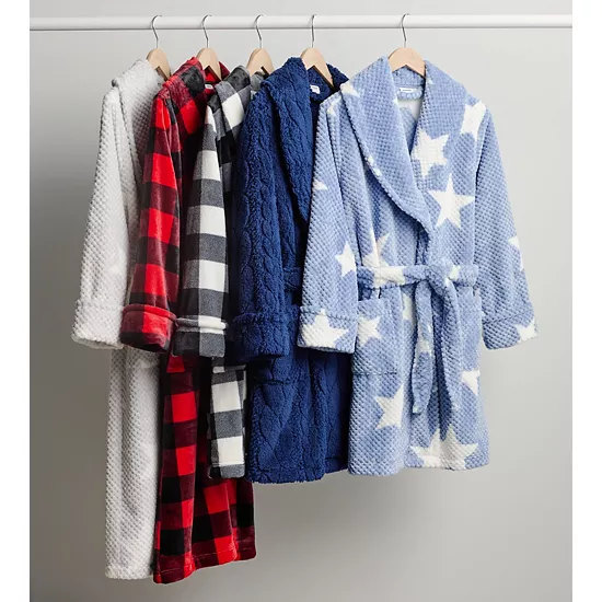 Women's Sonoma Goods For Life® Short Plush Wrap Robe 7 Women's Sonoma Goods For Life® Short Plush Wrap Robe - Image 5