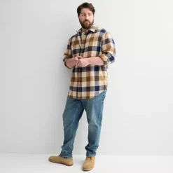 Big & Tall Sonoma Goods For Life® Long Sleeve Brushed Flannel Shirt 25 Big & Tall Sonoma Goods For Life® Long Sleeve Brushed Flannel Shirt -Sonoma Goods For Life Shop 7578290 ALT3