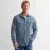 Men's Sonoma Goods For Life® 2-Pocket Denim Utility Shirt -Sonoma Goods For Life Shop 7582229