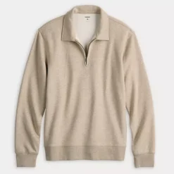 Sonoma Goods For Life® Super Soft Fleece Quarter Zip Pullover -Sonoma Goods For Life Shop 7582302 ALT4