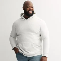 Big & Tall Sonoma Goods For Life® Supersoft Fleece Hoodie 23 Big & Tall Sonoma Goods For Life® Supersoft Fleece Hoodie -Sonoma Goods For Life Shop 7584140 Light Grey Heather