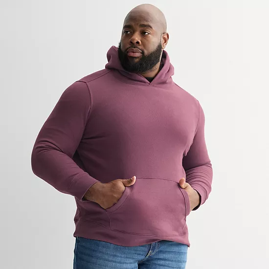 Big & Tall Sonoma Goods For Life® Supersoft Fleece Hoodie 11 Big & Tall Sonoma Goods For Life® Supersoft Fleece Hoodie - Image 9