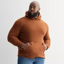 Big & Tall Sonoma Goods For Life® Supersoft Fleece Hoodie 18 Big & Tall Sonoma Goods For Life® Supersoft Fleece Hoodie -Sonoma Goods For Life Shop 7584140 Rust