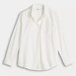 Women's Sonoma Goods For Life® Everyday Button-Up Shirt 15 Women's Sonoma Goods For Life® Everyday Button-Up Shirt -Sonoma Goods For Life Shop 7589421 ALT4