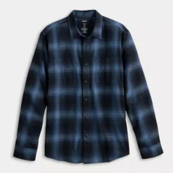 Sonoma Goods For Life® Adaptive Long Sleeve Flannel Shirt -Sonoma Goods For Life Shop 7592387 ALT2