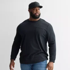 Big & Tall Sonoma Goods For Life® Long Sleeve Heavyweight Tee