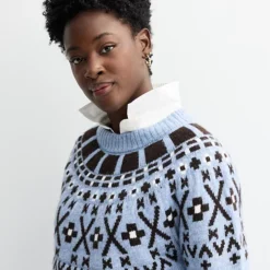 Women's Sonoma Goods For Life® Cozy Heritage Fair Isle Sweater -Sonoma Goods For Life Shop 7595031 ALT2