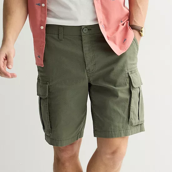 Men's Sonoma Goods For Life® 10 In. Flexwear Everyday Ripstop Cargo Shorts 7 Men's Sonoma Goods For Life® 10 In. Flexwear Everyday Ripstop Cargo Shorts - Image 5