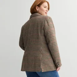 Plus Size Sonoma Goods For Life® Polished Heritage Blazer -Sonoma Goods For Life Shop 7601626 ALT