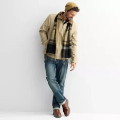 Men's Sonoma Goods For Life® Corduroy Collar Workwear Jacket -Sonoma Goods For Life Shop 7601852 ALT3