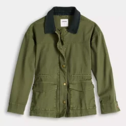 Women's Sonoma Goods For Life® Patch Pocket Barn Jacket -Sonoma Goods For Life Shop 7626015 ALT4