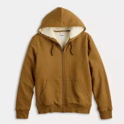 Men's Sonoma Goods For Life® High-Pile Fleece Full Zip Hoodie -Sonoma Goods For Life Shop 7628586 ALT4