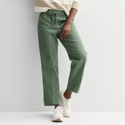 Women's Sonoma Goods For Life® Comfort Waist Pants -Sonoma Goods For Life Shop 7630293 Manolo Olive 1