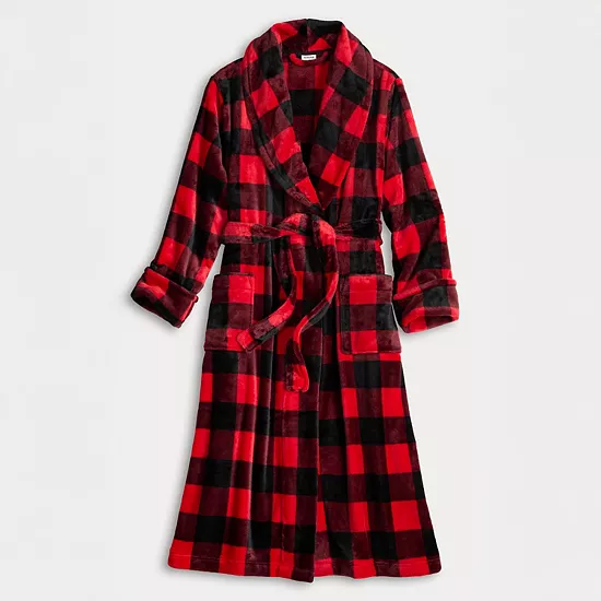 Petite Sonoma Goods For Life® Long Plush Wrap Robe 5 Petite Sonoma Goods For Life® Long Plush Wrap Robe - Image 3