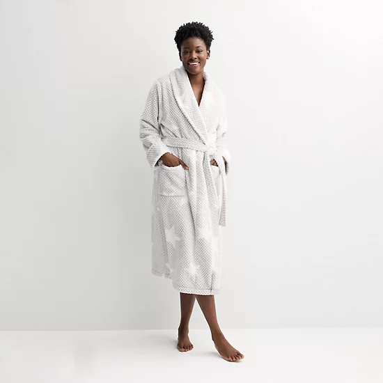 Petite Sonoma Goods For Life® Long Plush Wrap Robe 8 Petite Sonoma Goods For Life® Long Plush Wrap Robe - Image 6