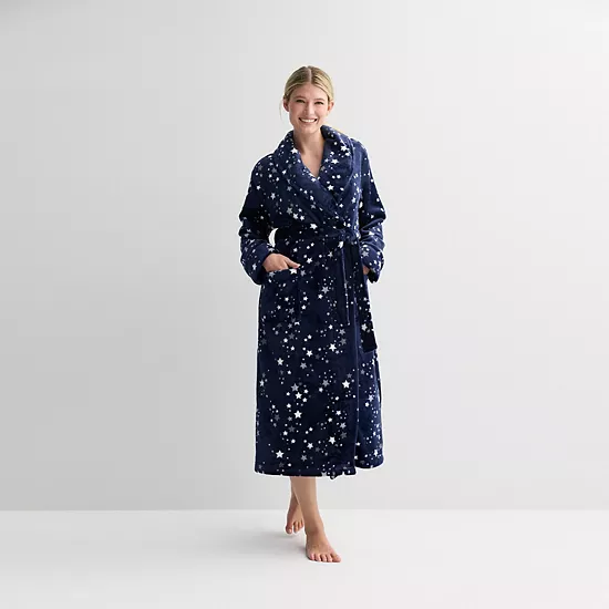 Petite Sonoma Goods For Life® Long Plush Wrap Robe 11 Petite Sonoma Goods For Life® Long Plush Wrap Robe - Image 9