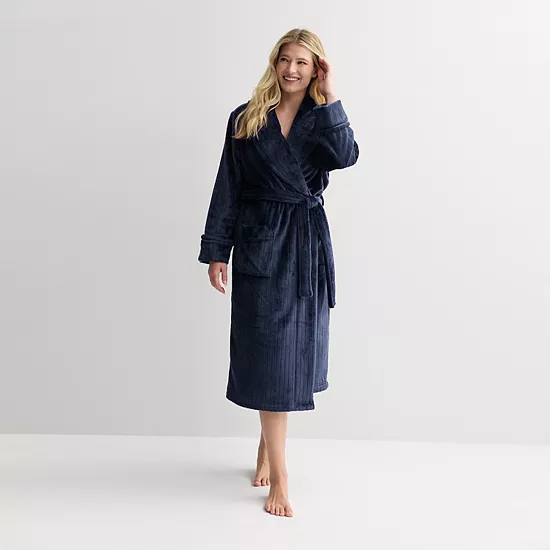 Petite Sonoma Goods For Life® Long Plush Wrap Robe 12 Petite Sonoma Goods For Life® Long Plush Wrap Robe - Image 10