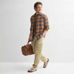 Men's Sonoma Goods For Life® Relaxed Fit Ripstop Cargo Pants -Sonoma Goods For Life Shop 7635130 ALT3