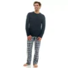 Men's Sonoma Goods For Life® Supersoft Ribbed 2-pc. Pajama Top & Pajama Pant Set