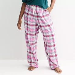 Plus Size Sonoma Goods For Life® Cozy Pajama Pants -Sonoma Goods For Life Shop 7647833 Berry Wonder Plaid