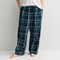 Plus Size Sonoma Goods For Life® Cozy Pajama Pants -Sonoma Goods For Life Shop 7647833 Green Retro Plaid