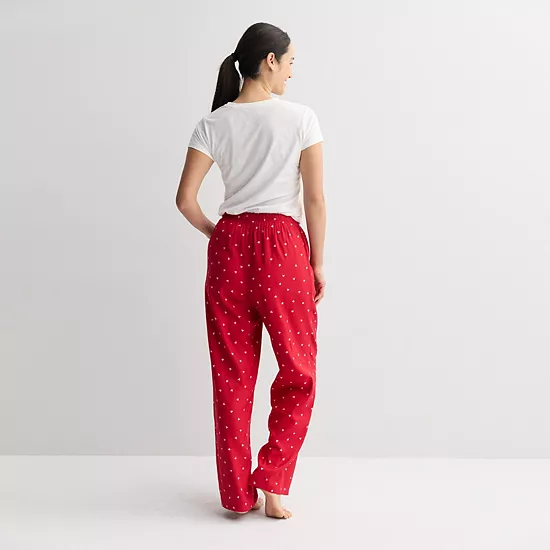 Women's Tall Sonoma Goods For Life® Cozy Pajama Pants 4 Women's Tall Sonoma Goods For Life® Cozy Pajama Pants - Image 2