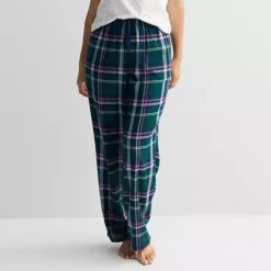 Women's Tall Sonoma Goods For Life® Cozy Pajama Pants 27 Women's Tall Sonoma Goods For Life® Cozy Pajama Pants -Sonoma Goods For Life Shop 7647834 Green Retro Plaid 1