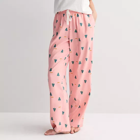 Women's Tall Sonoma Goods For Life® Cozy Pajama Pants 14 Women's Tall Sonoma Goods For Life® Cozy Pajama Pants - Image 12